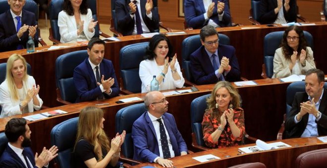 Juan Trinidad, de Cs, se hace con la presidencia de la Asamblea de Madrid a cambio de una vicesecretaría para Vox