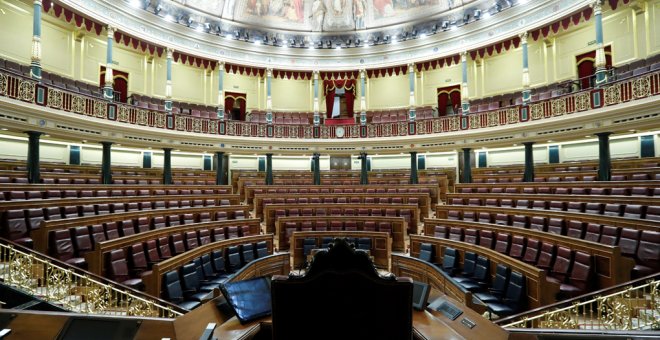 La Mesa del Congreso manda a Vox al 'gallinero', por detrás de ERC