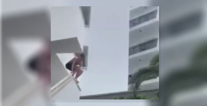 Un joven británico intenta estafar 37.000 euros a un hotel de Magaluf tras romperse varios huesos haciendo 'balconing'