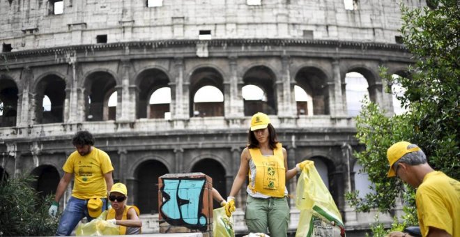 Roma, la ciudad vertedero