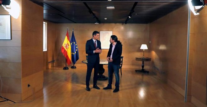 Sánchez, tras no avanzar con Podemos, dice que analizará "todos los escenarios posibles"