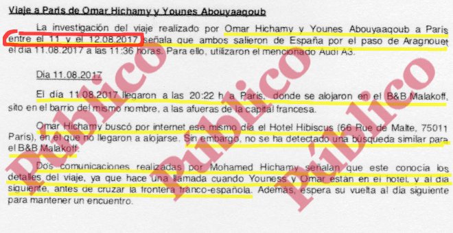 El CNI escuchaba los móviles de los asesinos de Las Ramblas cinco días antes de la matanza