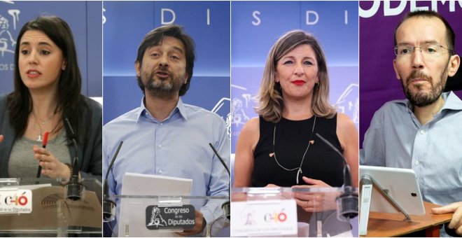 Estos son los nueve ministrables de Podemos para un gobierno con el PSOE