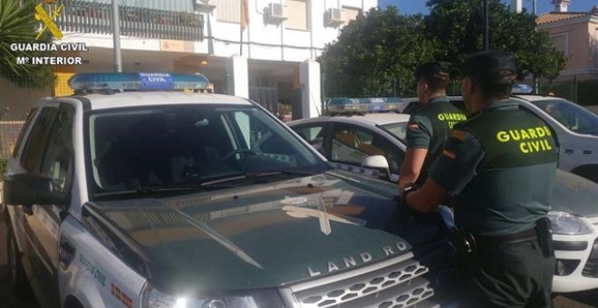 Prisión provisional sin fianza por dar una pedrada en la cabeza a un guardia civil en Lepe