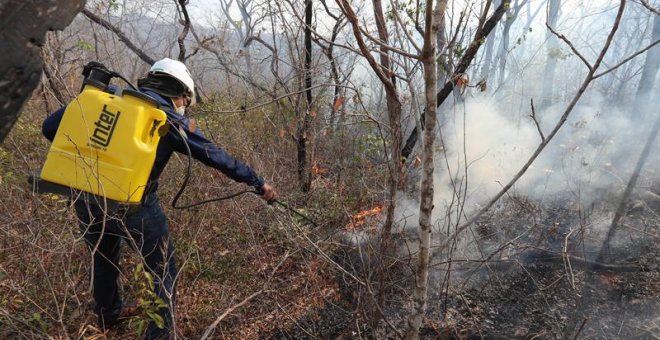 Un comandante español, al frente del equipo europeo contra los incendios en Bolivia