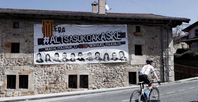 El Supremo rebaja de 13 a 9 años y medio la máxima condena por el caso Altsasu