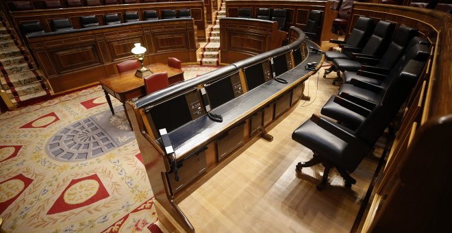 Unidas Podemos propone reformar el Reglamento del Congreso para habilitar Plenos y comisiones telemáticos