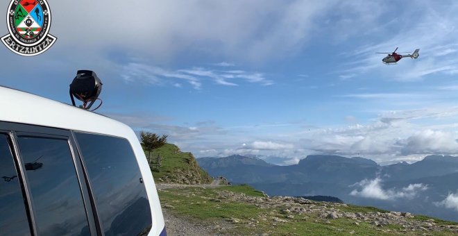 Encuentran el cadáver del excolaborador de ETA José Miguel Etxeandia en el monte Gorbea