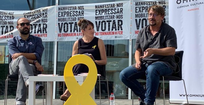 Xavier Domènech fa una crida a donar una resposta perllongada a la sentència del Suprem