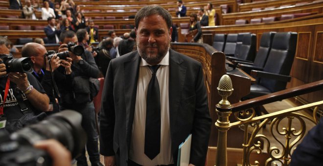 Junqueras pide "nulidad de la sentencia y libertad para todos" tras el fallo del TJUE