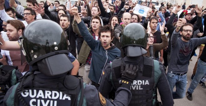 L'Audiència Nacional justifica com a "legítimes i proporcionades" les càrregues policials de l'1-O