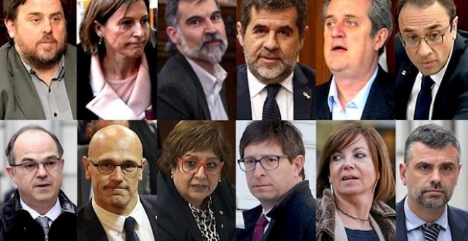 El Suprem condemna els dirigents independentistes a entre 9 i 13 anys de presó per sedició