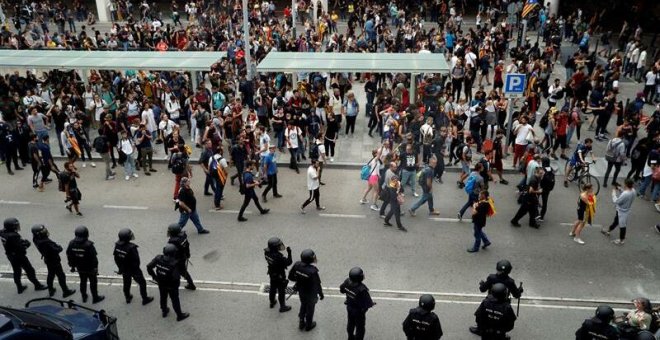 L'aeroport del Prat, epicentre d'una protesta amb mobilitzacions arreu de Catalunya