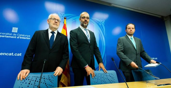 Buch defensa els Mossos, obvia les crítiques i atribueix els incidents a "grups agitadors i provocadors"