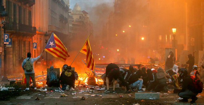 Tres persones han perdut la visió d’un ull per culpa d’agressions policials des que van arrencar les protestes