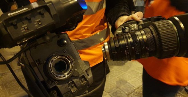 Una cinquantena d'agressions policials a periodistes des de l'inici de les protestes contra la sentència