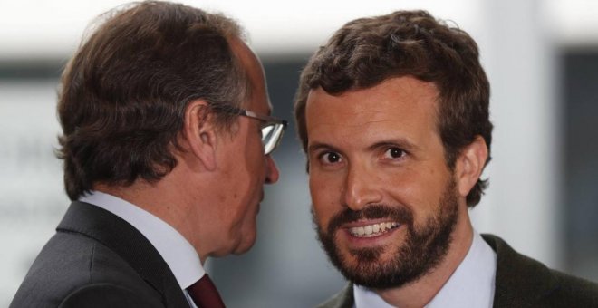 Casado busca la resurrección del PP en Araba, el feudo que Maroto no logró retener