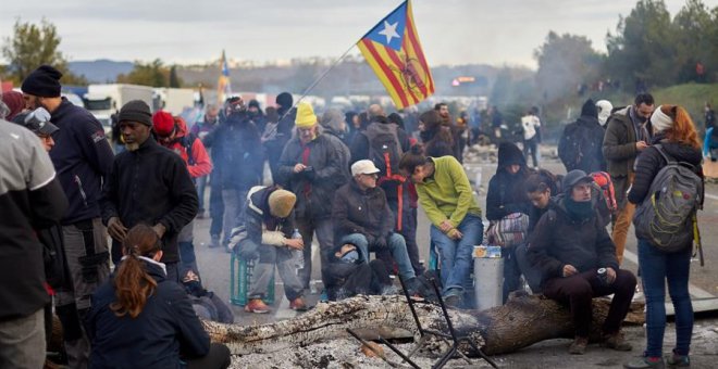 Més de 200 persones, citades a declarar pels talls de carreteres contra la sentència del Procés