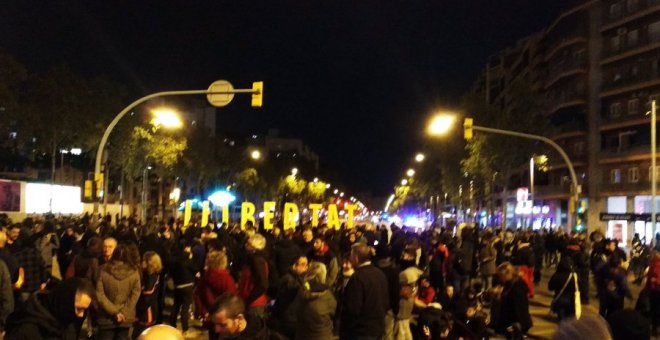 Un mes colapsando la Meridiana para visibilizar el conflicto político