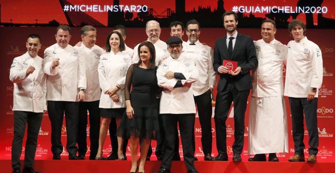 El restaurante cántabro Cenador de Amós se une a la élite de los tres estrellas Michelín