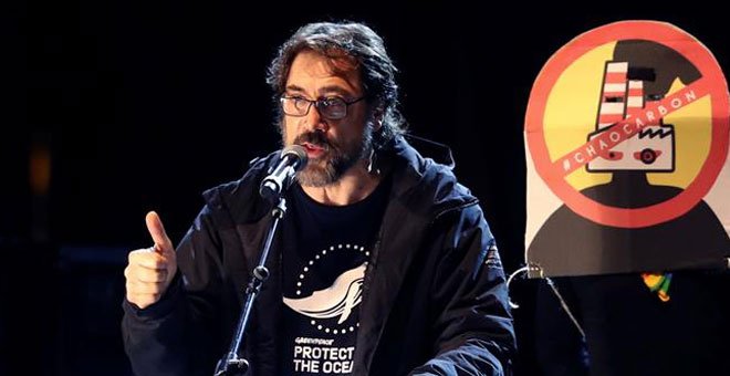 Javier Bardem llama "estúpido" al alcalde Almeida por "revertir" Madrid Central