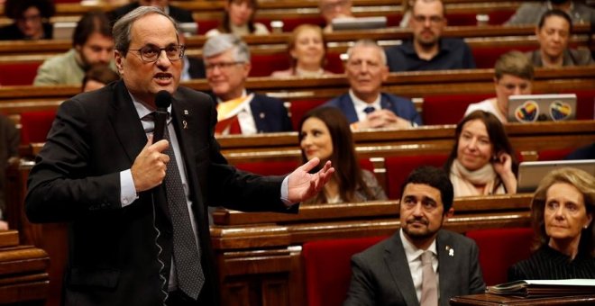 Torra vol impulsar un “acord nacional” per l’autodeterminació