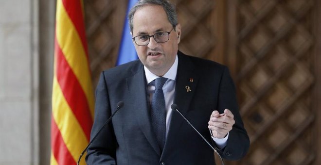 Torra: “No m’inhabilitarà un tribunal amb motivacions polítiques”