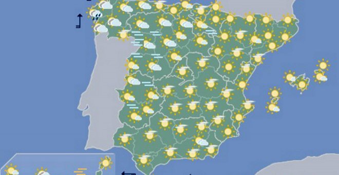 La Navidad comienza con buen tiempo y temperaturas en crecimiento