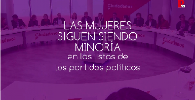 Las mujeres son minoría en las cabezas de lista de los principales partidos