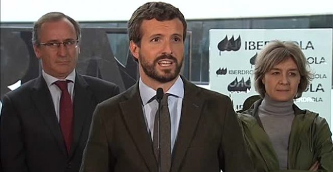 Casado pide al Gobierno que "centralice todos los casos de terrorismo callejero en la Audiencia Nacional"