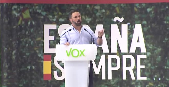 Abascal culpa del "golpe de Estado" en Cataluña a Puyol, Mas, Puigdemont y Torra, "el 'capo' de los CDR"