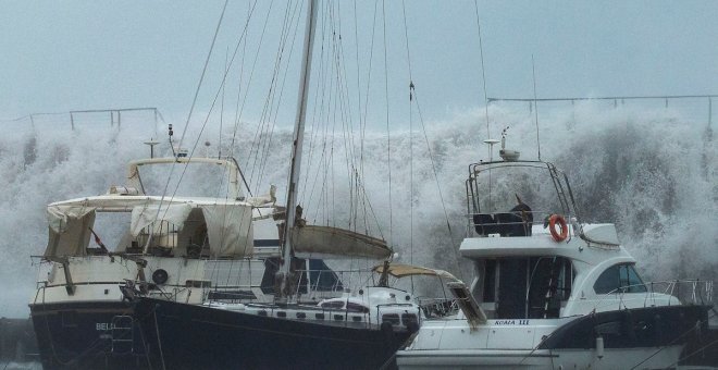 El temporal de pluja i vent castiga el litoral català i amenaça Girona i les Terres de l'Ebre amb inundacions greus