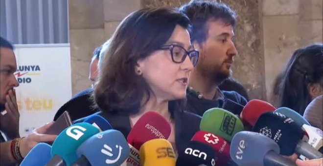 Eva Granados: "El president Torra ya no es diputado, continúa siendo president"