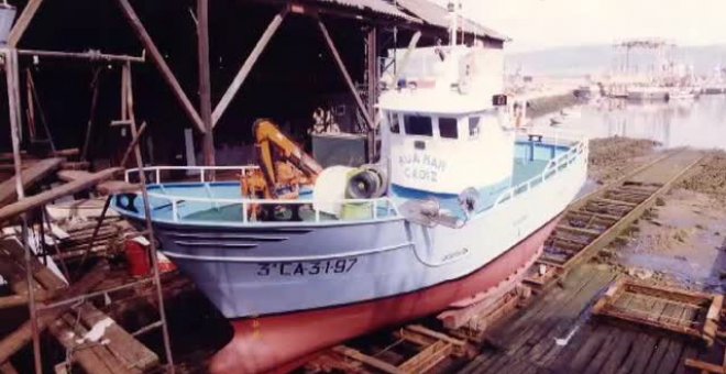 La Armada localiza bajo el mar lo que parece un barco en la zona donde buscan el Rua Mar