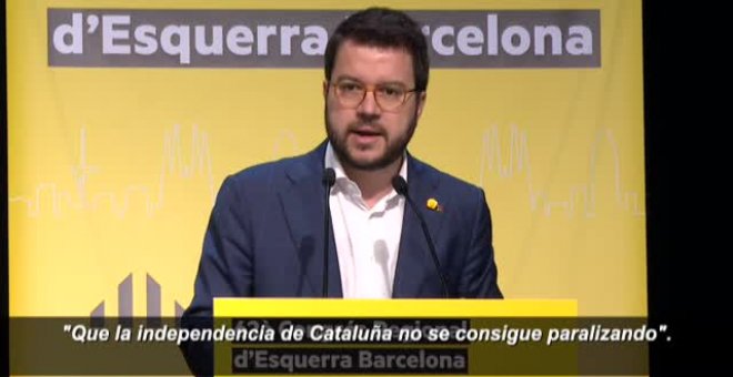 El independentismo se distancia en precampaña