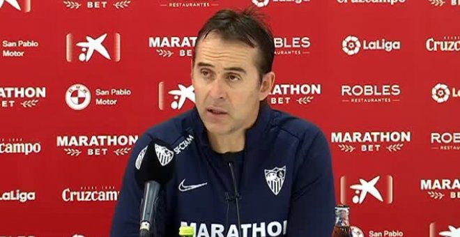 Lopetegui: "Tenemos la obligación de estar centrados en el presente"