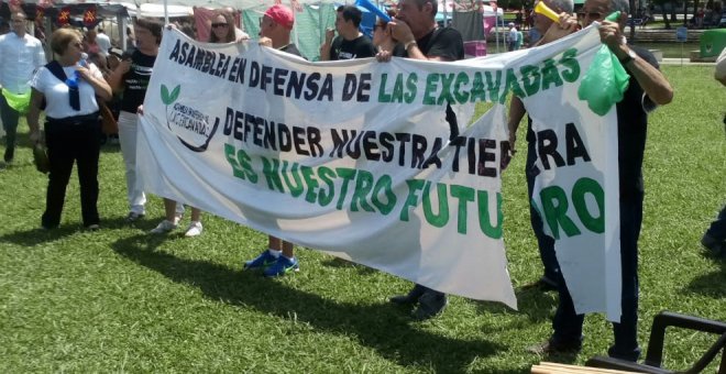 La Asamblea en Defensa de las Excavadas mantiene su rechazo al PSIR a pesar del redimensionamiento planteado por Martín