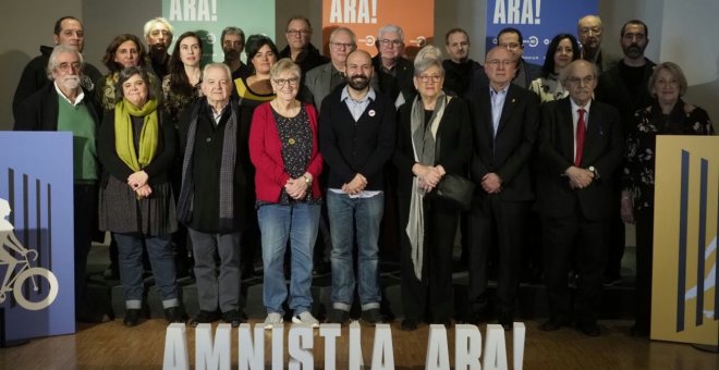 Òmnium impulsa una gran campanya per l'amnistia per tots els represaliats polítics