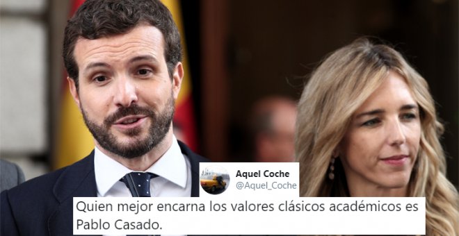 El rey "encarna los valores clásicos republicanos" y Casado los "académicos"