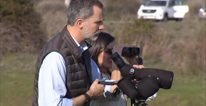 Felipe VI y Letizia visitan Doñana en el 50 aniversario del Parque Nacional