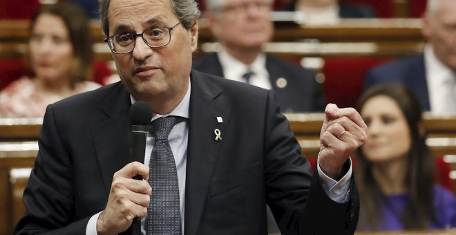 La Fiscalia demana que el recurs de Torra contra la seva condemna ni tan sols s’admeti a tràmit