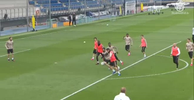 El Real Madrid ya prepara el partido contra el Levante