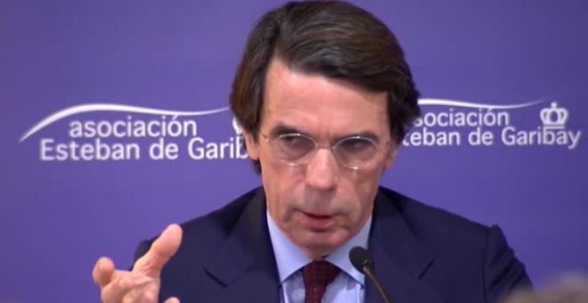 Aznar cree que el acuerdo entre Gobierno y PNV supone "el principio del fin de la Caja Única" de la Seguridad Social