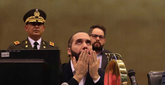 Nayib Bukele: entre los militares y Dios