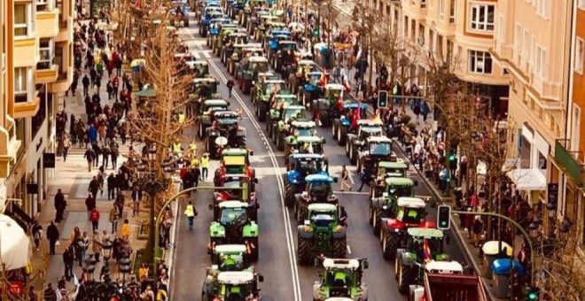 El medio rural inunda Santander