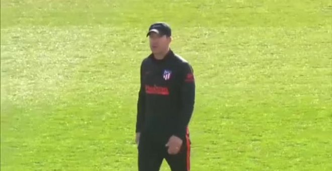 El Atlético entrena sin Jan Oblak