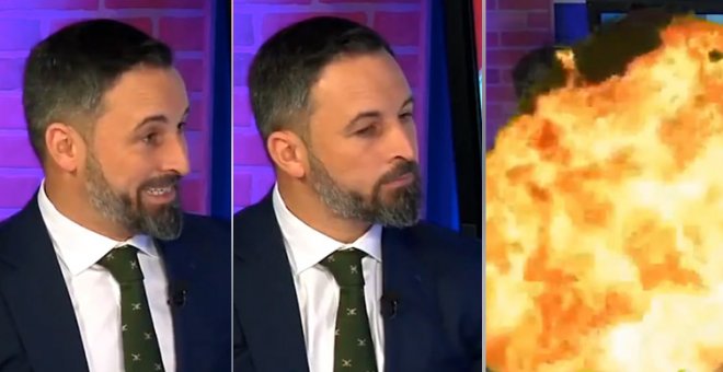 Un periodista destruye a Abascal en una entrevista: "No se puede ser más patético"