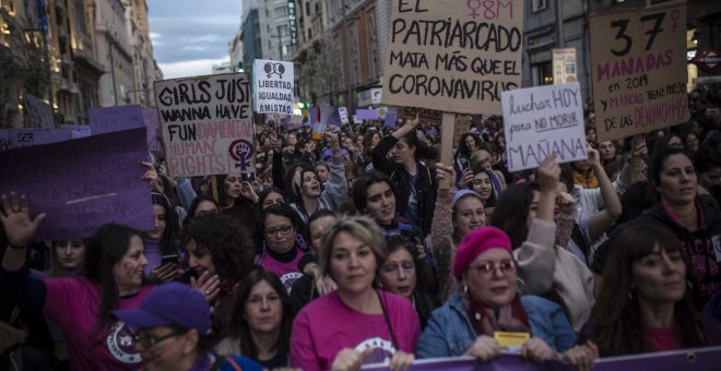 Los jueces confirman la prohibición de todas las marchas del 8M en Madrid