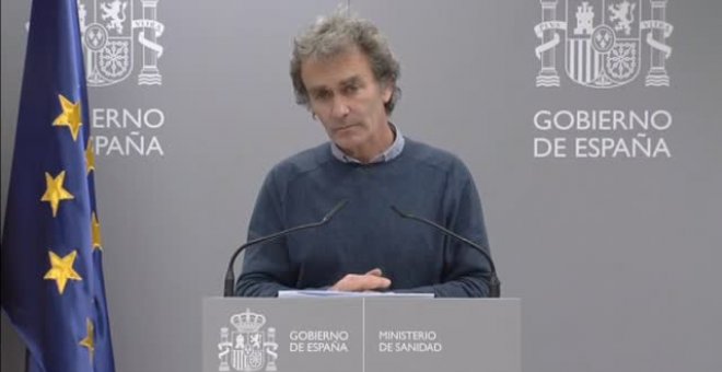 Fernando Simón: "El problema a nivel europeo está centrado en Italia, tendríamos que empezar a ver un descenso de los casos"