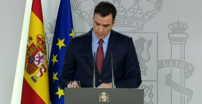 Sánchez sobre el coronavirus: "Para combatir esta emergencia sanitaria haremos lo que haga falta, donde haga falta y cuando haga falta"